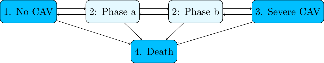 Phase-type semi-Markov model